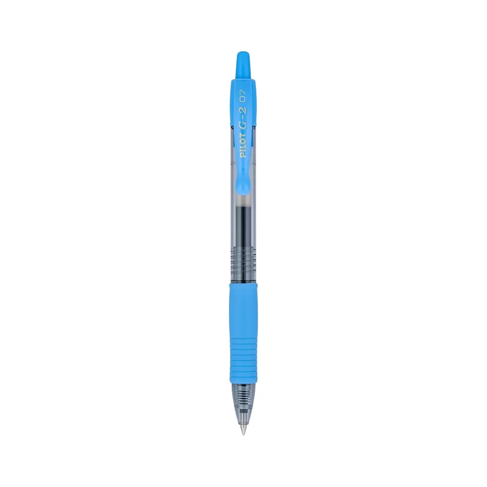 Pilot Pens<G2 Premium Retractable Gel Pen, Fine Point, Periwinkle Ink (G27-PWK-BC)