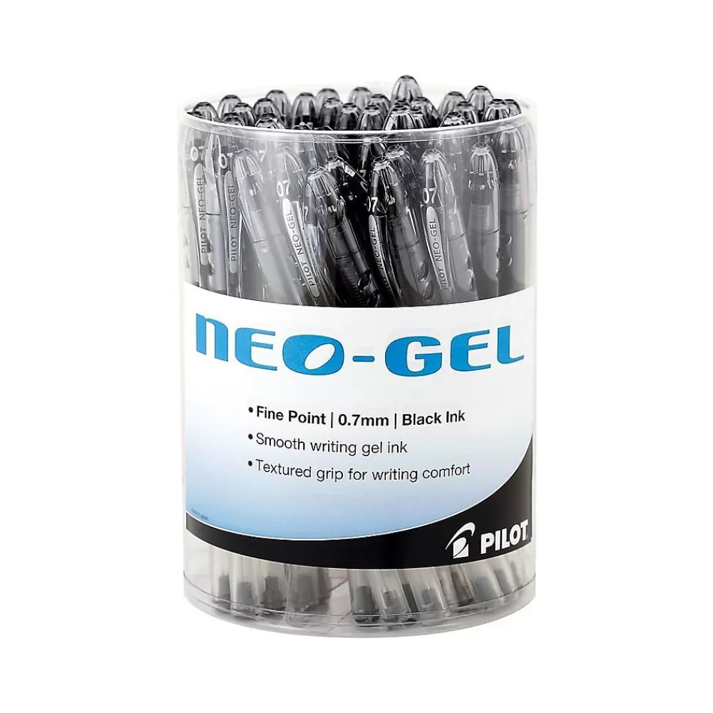 Pilot Pens<Neo-Gel Gel Pens, Fine Point, Ink, 48/Pack (84071)