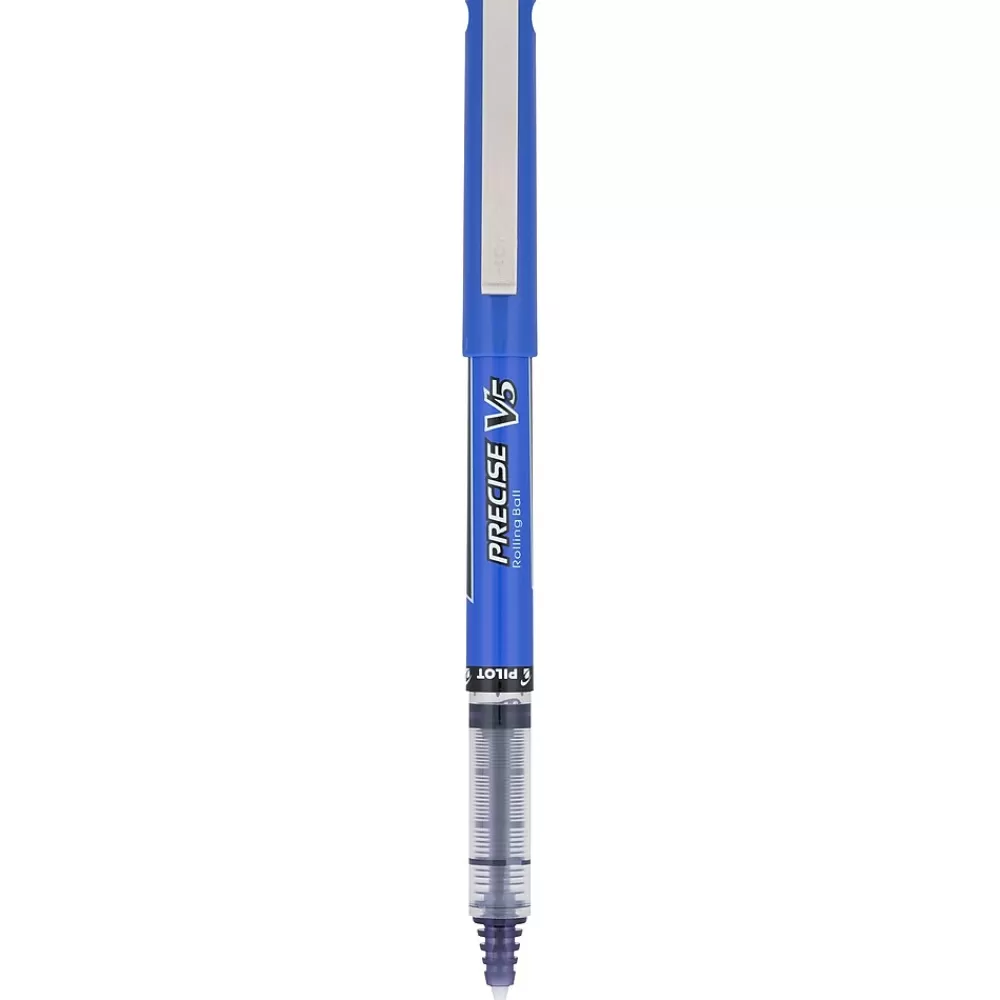 Pilot Pens<Precise V5 Rollerball Pens, Extra Fine Point, Purple Ink, Dozen (25106)