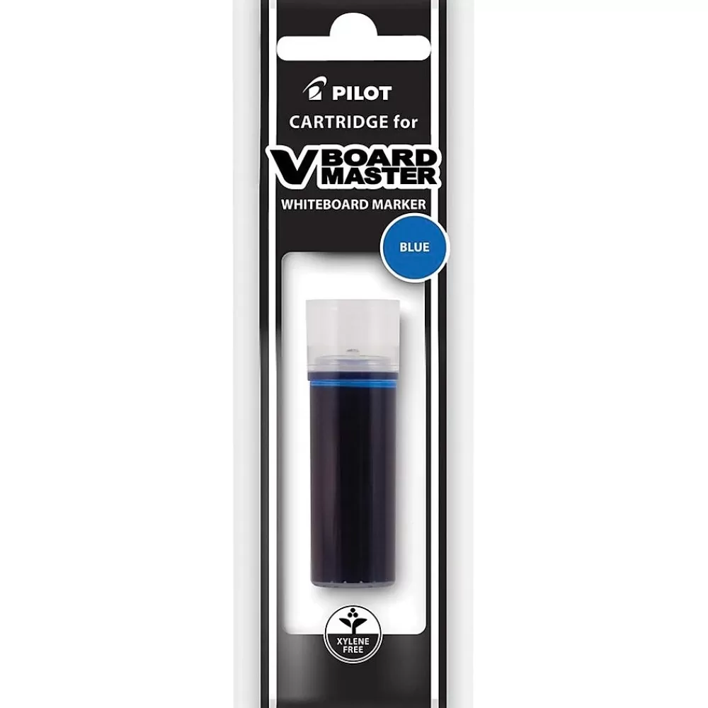 Pilot Markers<V Board Master BeGreen Dry Erase Marker Refill, Blue (43923)
