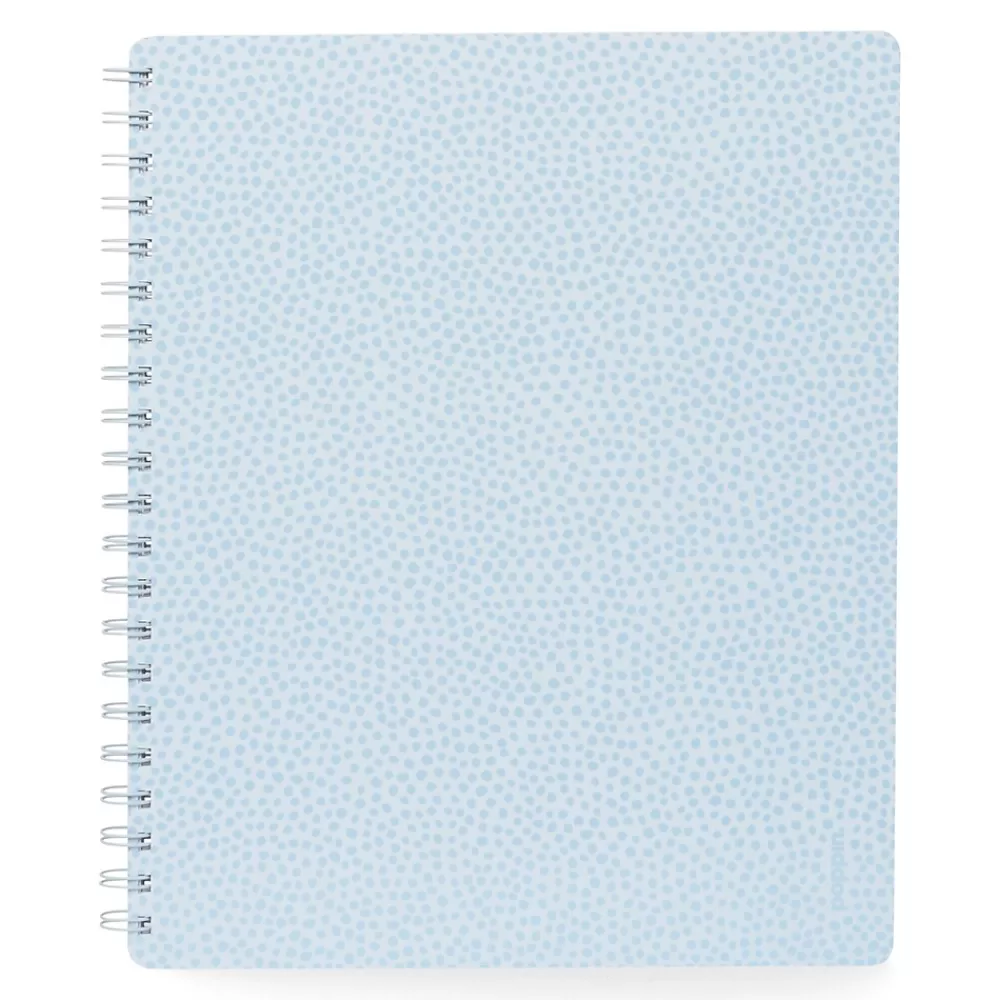 Poppin Notebooks<Elements Sky Professional Notebooks, 5.8" x 8.3", 48 Sheets, Blue (108848)