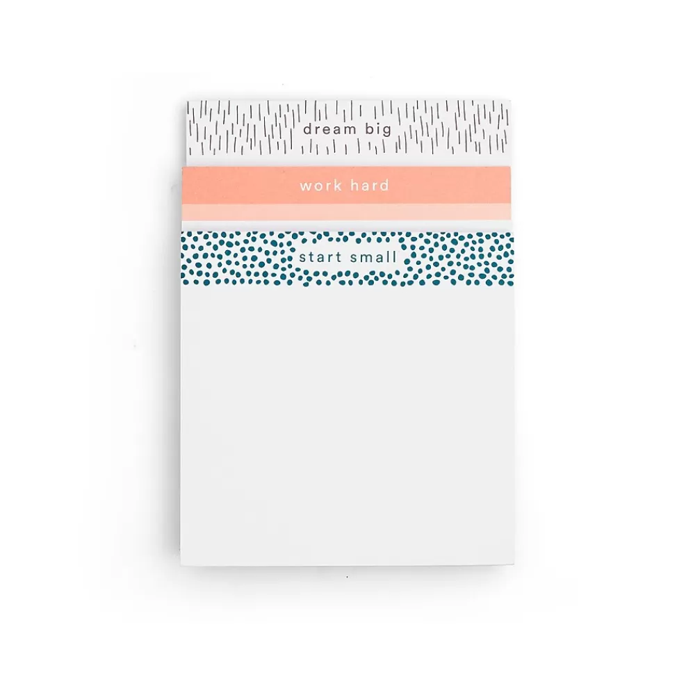 Poppin Notepads<Notepads, Ruled, Assorted Colors, 80 Sheets/Pad, 3 Pads/Pack (108242)