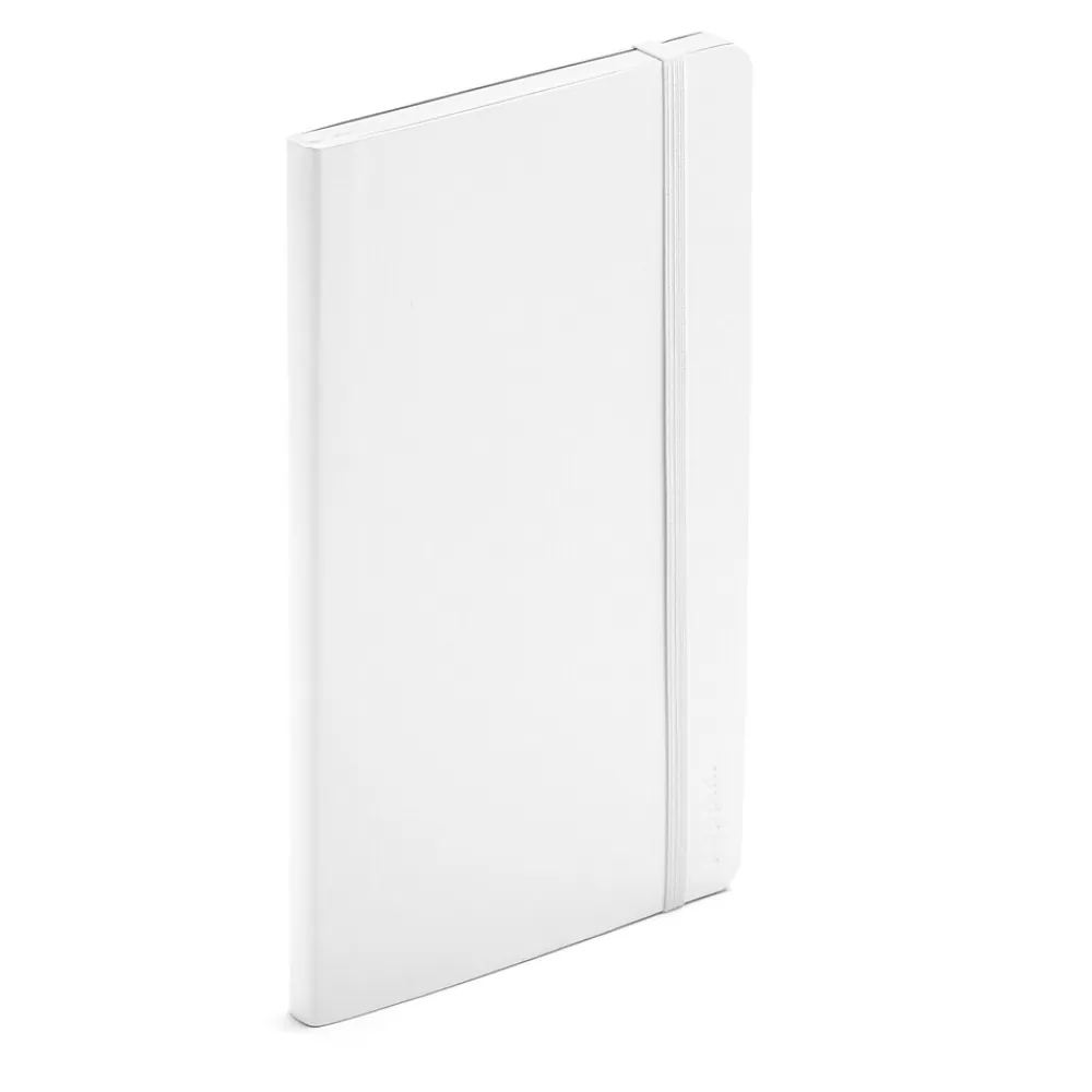 Poppin Journals<Soft Cover Notebooks, Medium, White, 100/Box (105046)