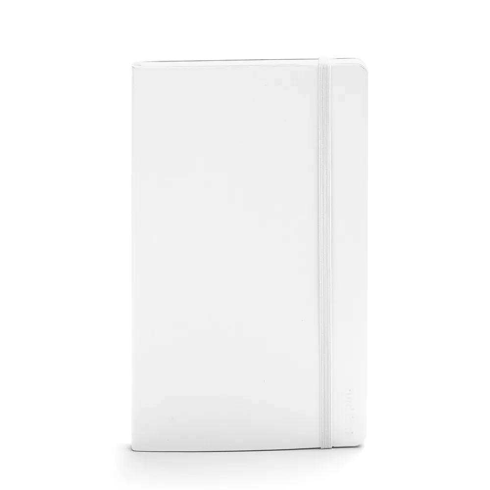 Poppin Journals<Soft Cover Notebooks, Medium, White, 100/Box (105046)