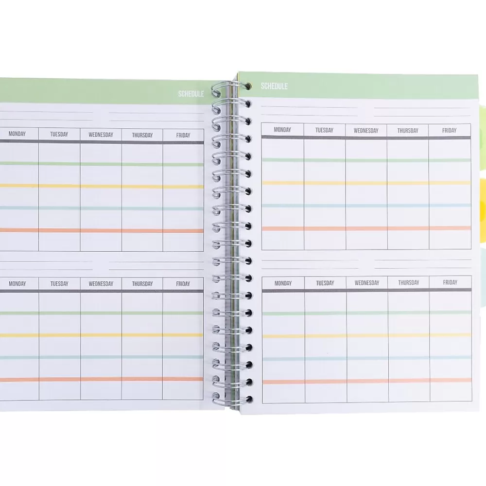 Pukka Pad Notebooks<B5 Study Book Customizable Notebook, 7.09" x 9.6", 120 Sheets, Gray/Silver (9824-STU)