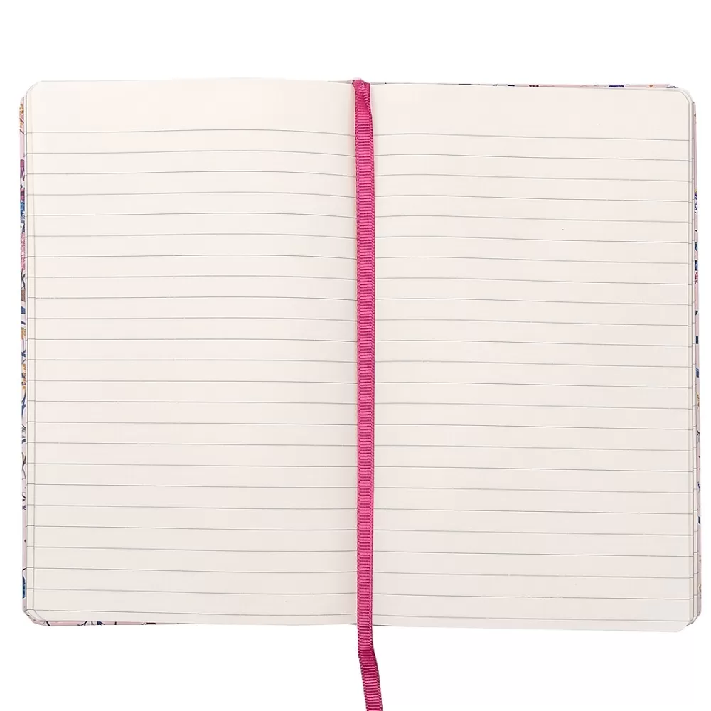 Pukka Pad Subject Notebooks<Bloom Subject Notebooks, Narrow Ruled, Black, 3/Pack (PUK9493BLM)