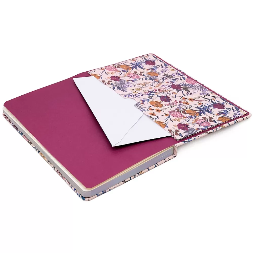 Pukka Pad Subject Notebooks<Bloom Subject Notebooks, Narrow Ruled, Black, 3/Pack (PUK9493BLM)
