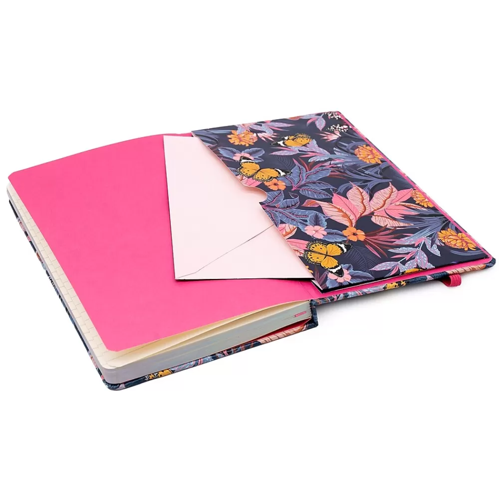 Pukka Pad Subject Notebooks<Bloom Subject Notebooks, Narrow Ruled, Blue, 3/Pack (PUK9491BLM)