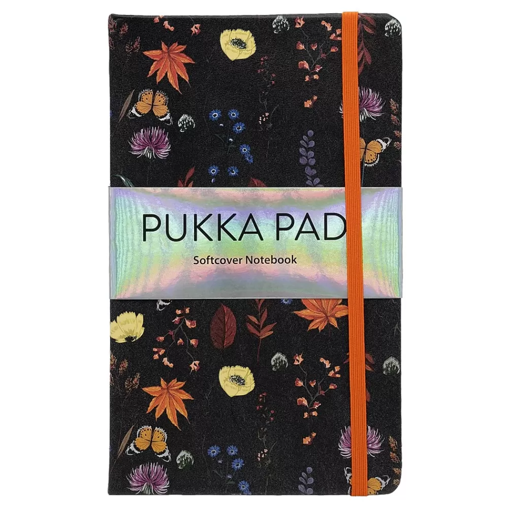 Pukka Pad Subject Notebooks<Bloom Subject Notebooks, Narrow Ruled, White, 3/Pack (PUK9492BLM)