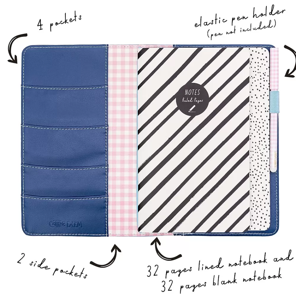 Pukka Pad Subject Notebooks<Carpe Diem Subject Notebooks, Narrow Ruled, Multicolor (PUK9200CD)