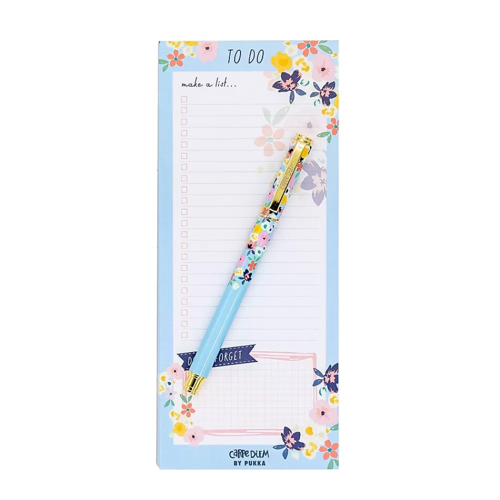 Pukka Pad Notepads<Ditzy Floral Memo Pad, Assorted Colors, 6/Pack (PUK9206CD)