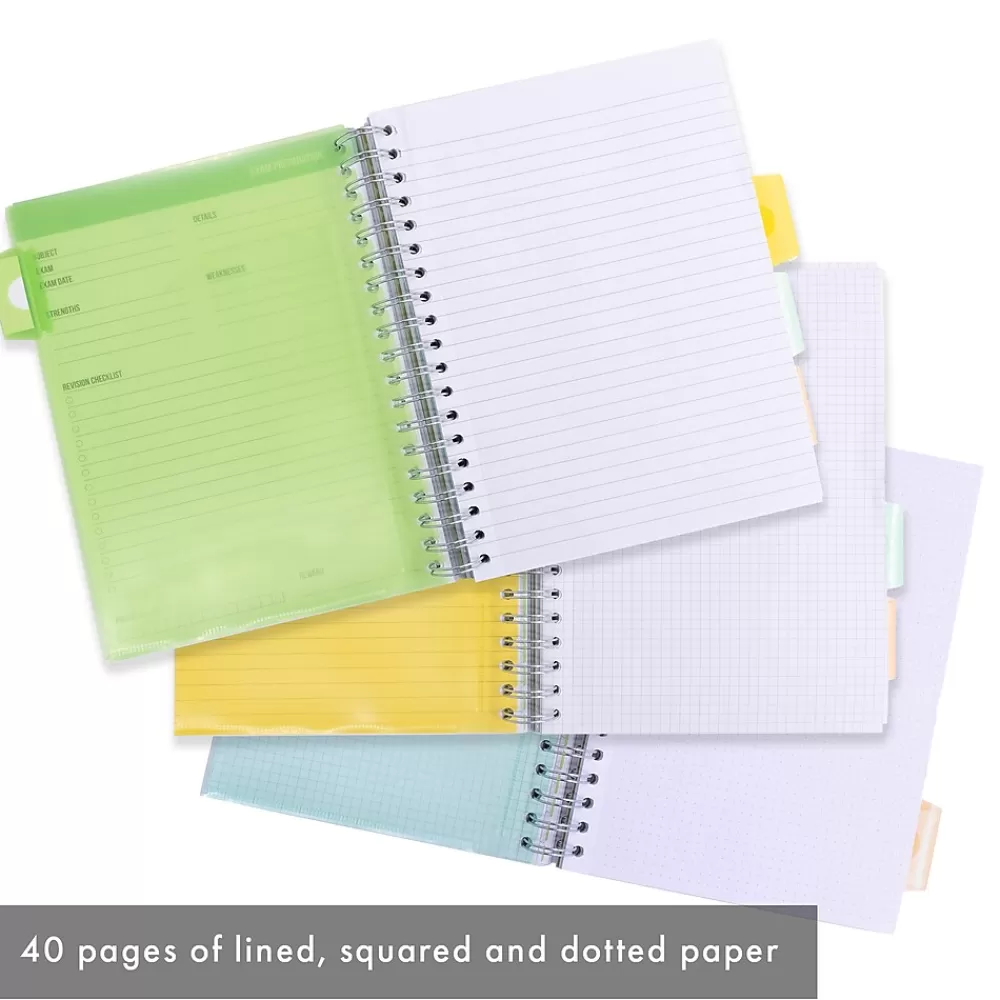 Pukka Pad Notebooks<Education Customizable Notebook, Multicolor, 2/Bundle (PUK9824STU-2)