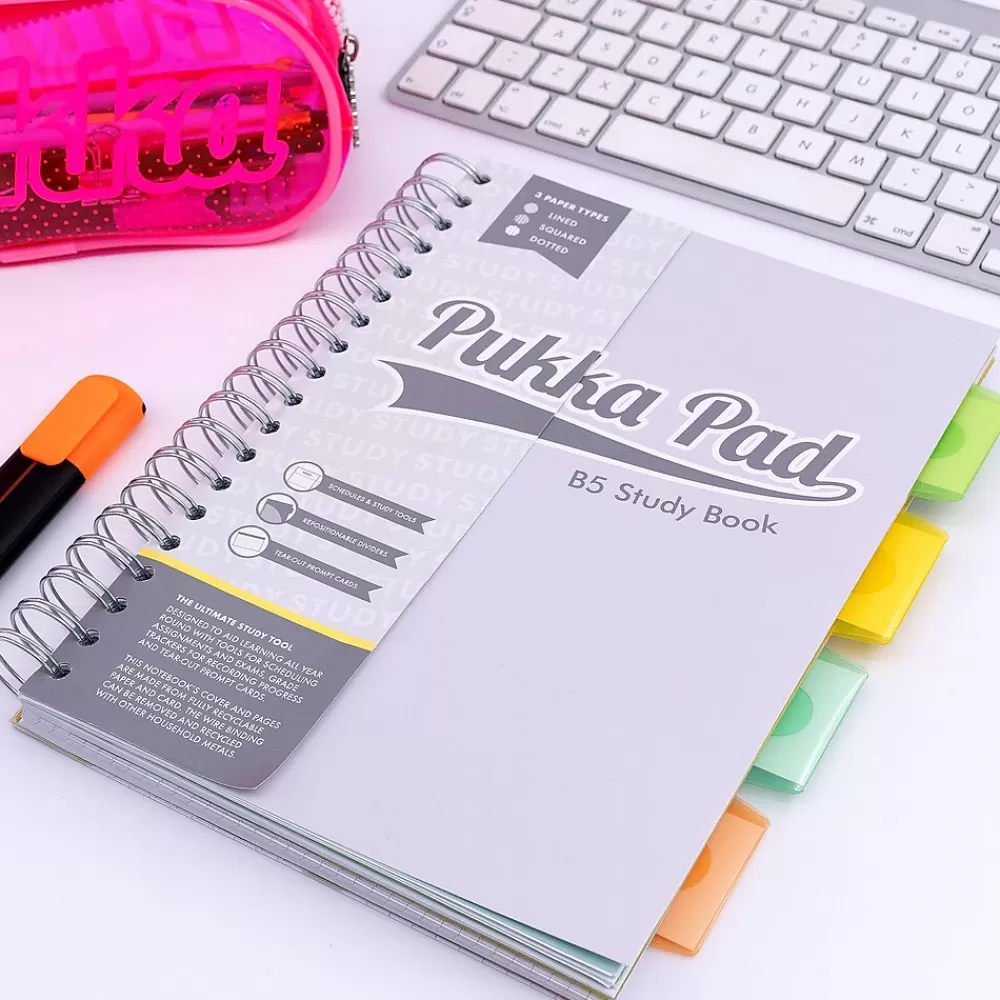 Pukka Pad Notebooks<Education Customizable Notebook, Multicolor, 2/Bundle (PUK9824STU-2)