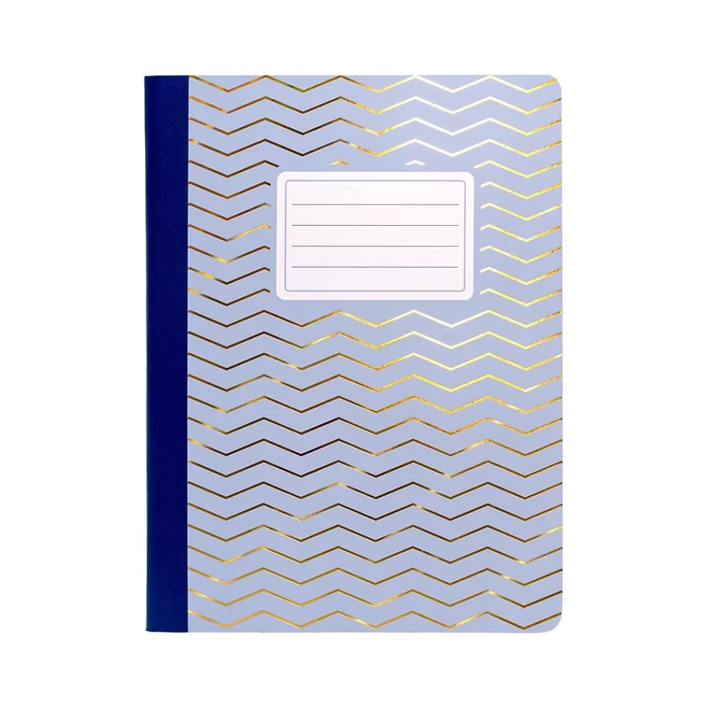 Pukka Pad Composition Notebooks<Haze Composition Notebooks, 7.5" x 8.75", College-Ruled, 70 Sheets, Assorted Colors, 3/Pack (9976(AST)-HZE)