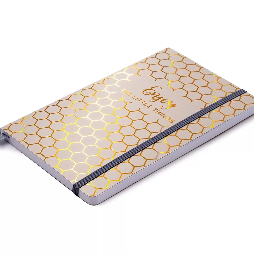 Pukka Pad Journals<Haze Journal, 5.8" x 8.3", Taupe, 192 Pages, 3/Pack (9977(TE)-HZE)