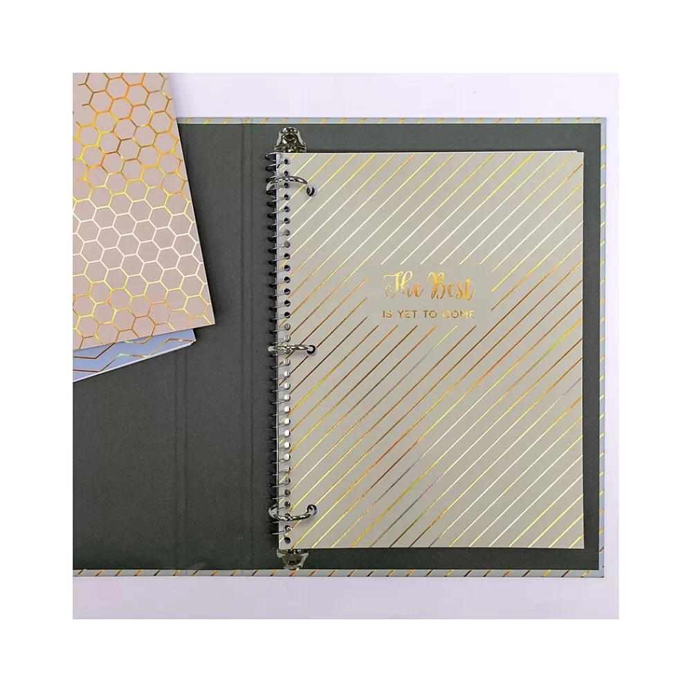 Pukka Pad Subject Notebooks<Haze 1-Subject Notebooks, 8" x 10.3", College-Ruled, 50 Sheets, Assorted Colors, 3/Pack (9978(AST)-HZE)