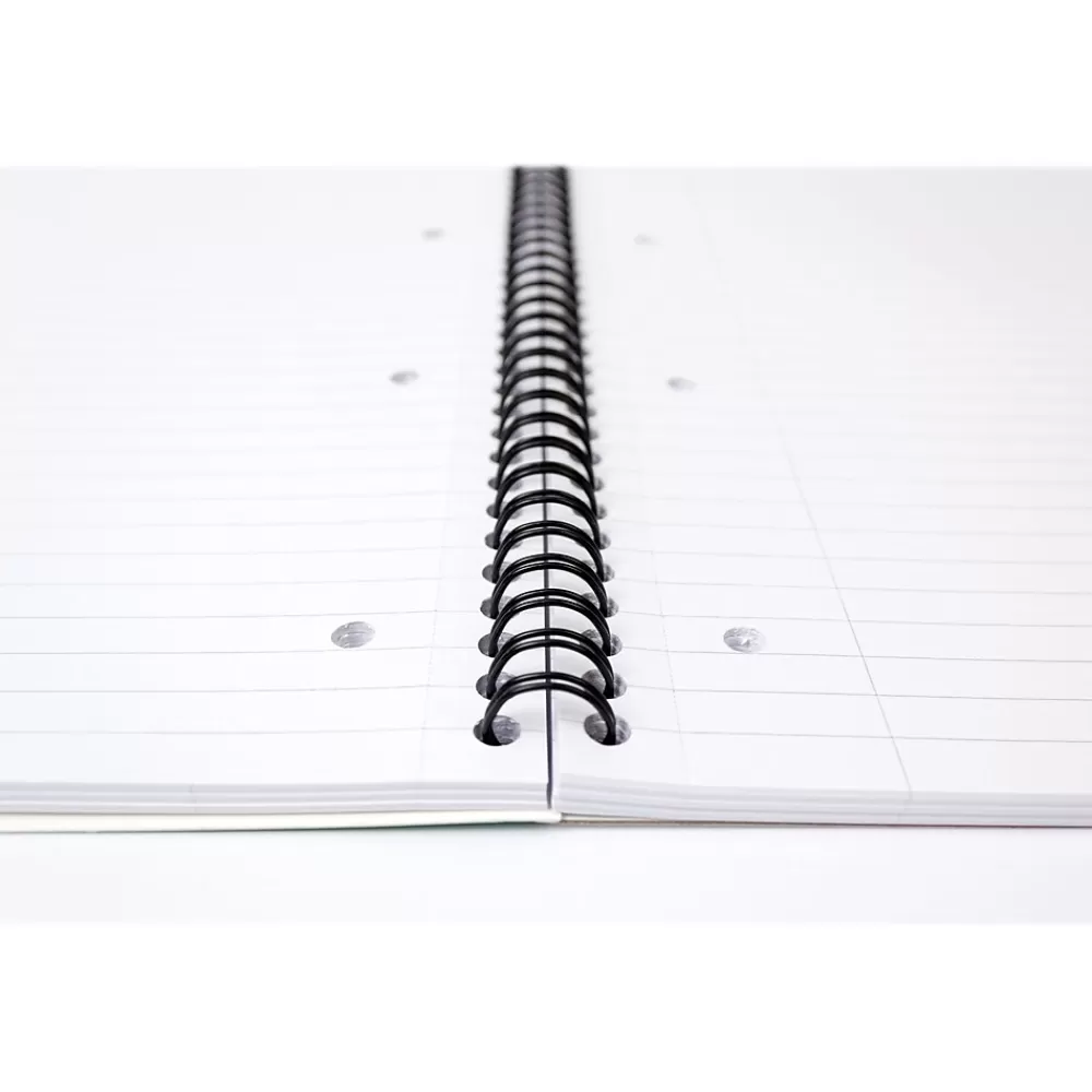 Pukka Pad Notebooks<Metallic Jotta Professional Notebooks, 8.5" x 11", College Ruled, 100 Sheets, Green, 3/Pack (8751-MET)