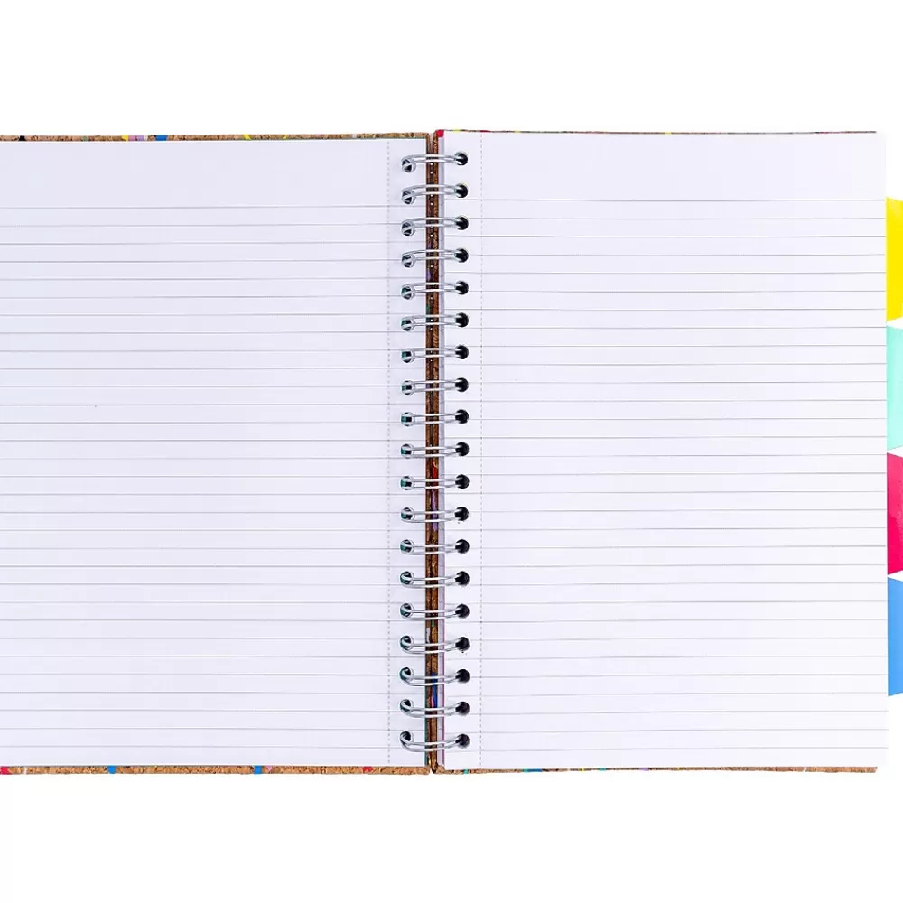 Pukka Pad Subject Notebooks<Planet Project Book, 7.13" x 10.12", Wide-Ruled, 100 Sheets, Multicolor (9856-SPP)