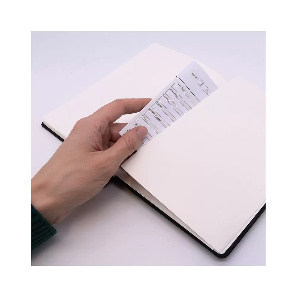 Pukka Pad Notebooks<Professional Notebook, 5.11" x 8.2", College-Ruled, 96 Sheets, Black, 3/Pack (9940-SIG(3))
