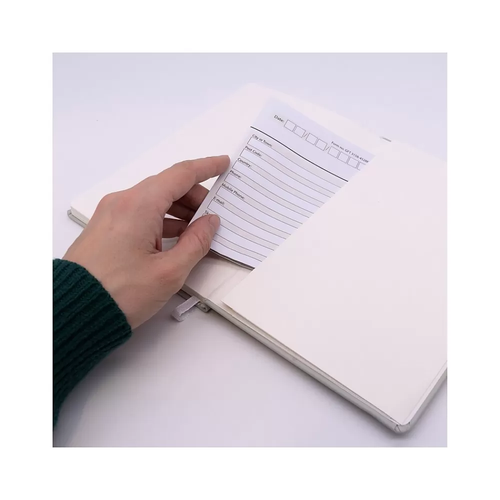 Pukka Pad Notebooks<Professional Notebooks, 5.11" x 8.2", College Ruled, 96 Sheets, Beige (9941-SIG)