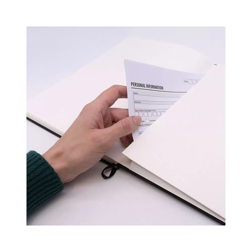 Pukka Pad Notebooks<Professional Notebooks, 8.5" x 11", College Ruled, 96 Sheets, Black (9942-SIG)