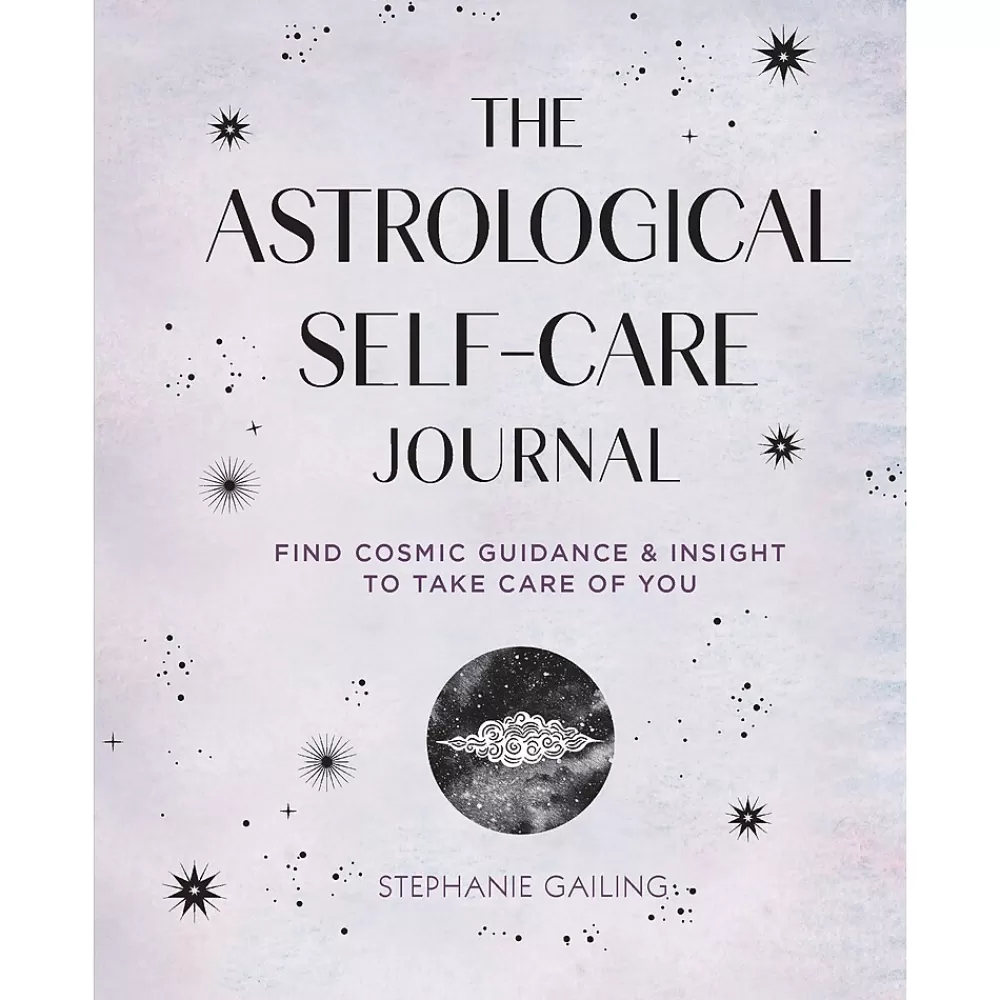 Quarto Journals<Astrological Wellness & Spirituality Guided Journal, Hardcover, 6.27" x 8.25", College Ruled, Purple, 160 Pages