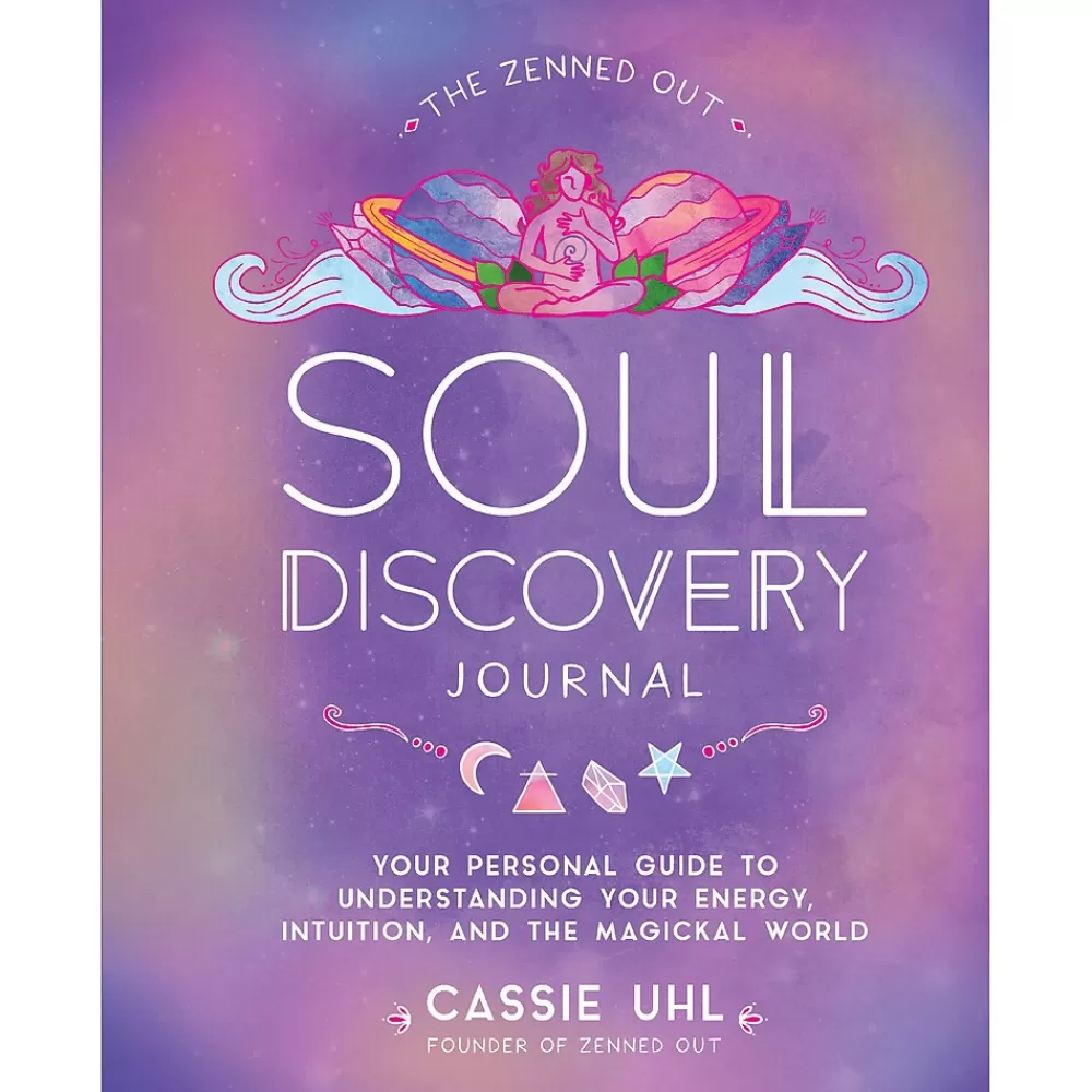 Quarto Journals<The Zenned Out Soul Discovery Wellness & Spirituality Guided Journal, Hardcover, 6.27" x 8.25", College Ruled, 160 Pages
