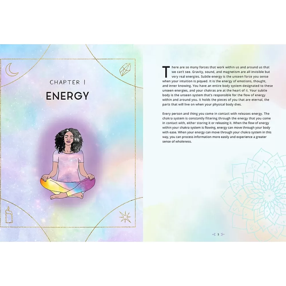 Quarto Journals<The Zenned Out Soul Discovery Wellness & Spirituality Guided Journal, Hardcover, 6.27" x 8.25", College Ruled, 160 Pages
