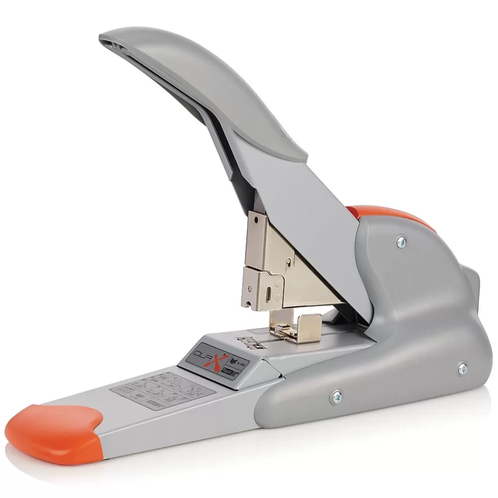 Rapid Staplers<DUAX Heavy Duty Desktop Stapler, 170 Sheet Capacity, Silver (73338)