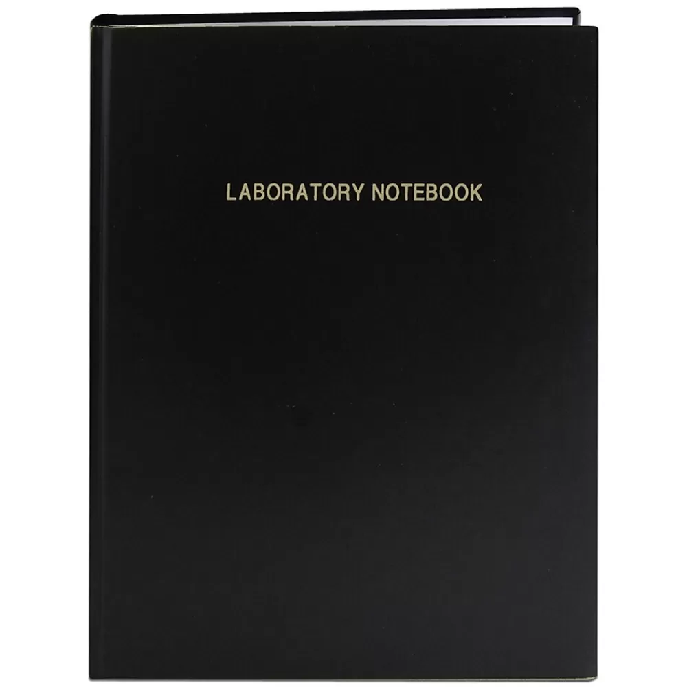 Roaring Spring Paper Products Notebooks<Professional Notebooks, 8.75" x 11.25", Graph Ruled, 72 Sheets, Black (77160)