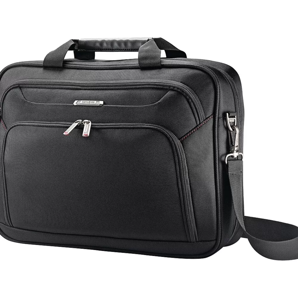 Samsonite Laptop Bags<13.3" Polyester Laptop Bag, Black (89436-1041XX)