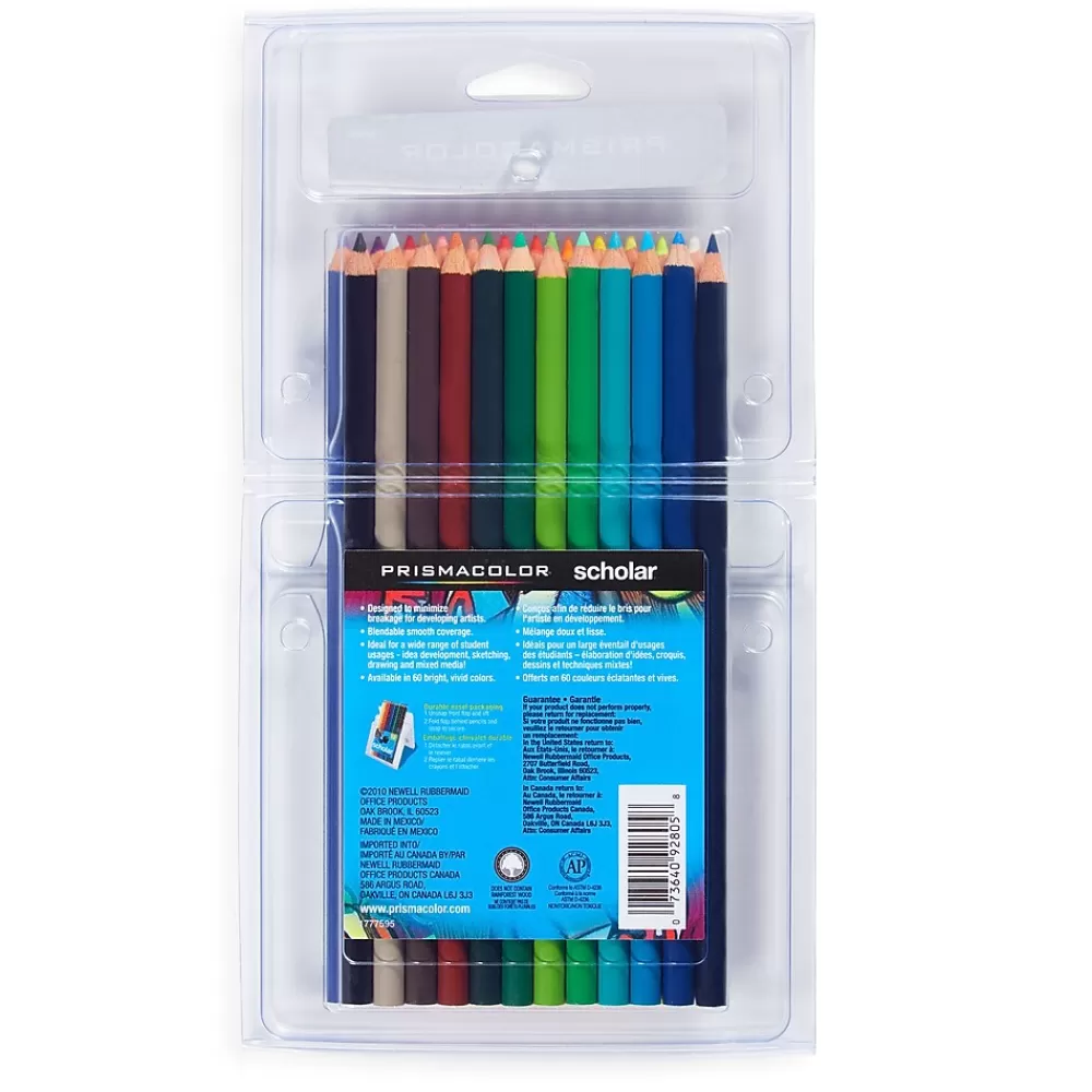 Prismacolor Pencils<Sanford ® Scholar™ Pencil Set, Assorted 24-Color Set