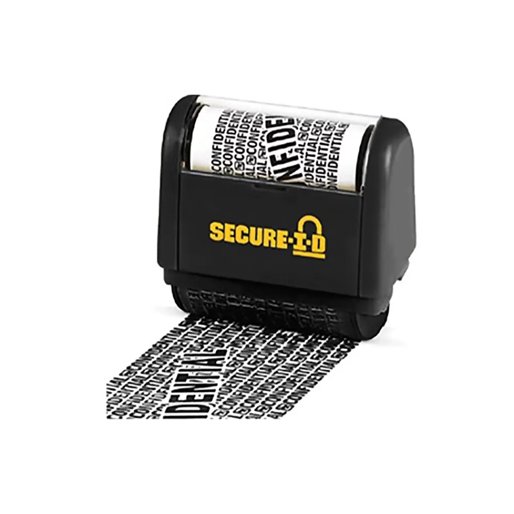 Cosco Stamps & Stamp Pads<SecureID Roller Stamp, "Confidential", Black Ink (035510)