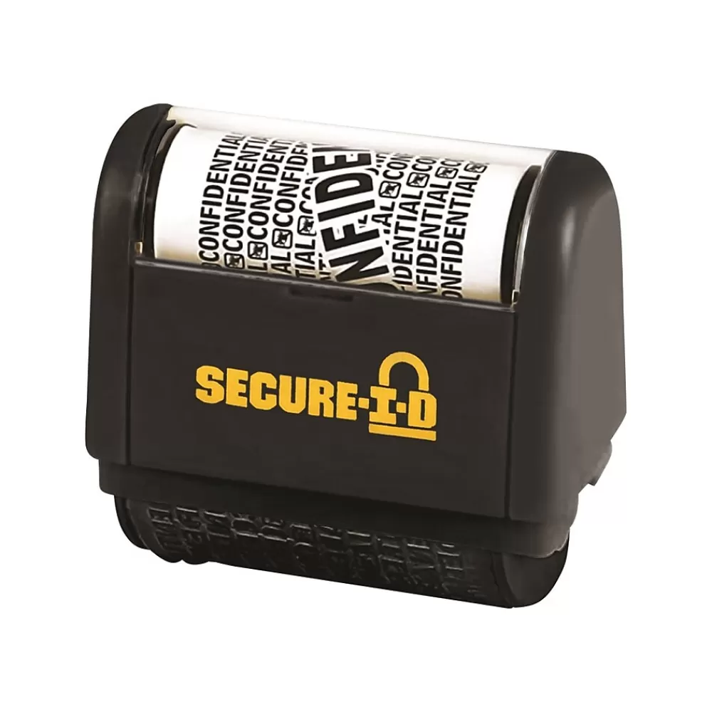 Cosco Stamps & Stamp Pads<SecureID Roller Stamp, "Confidential", Black Ink (035510)