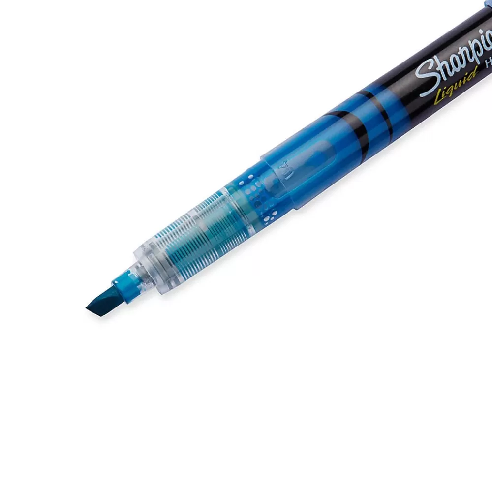 Sharpie Highlighters<Liquid Highlighter, Chisel Tip, Blue (1754467)