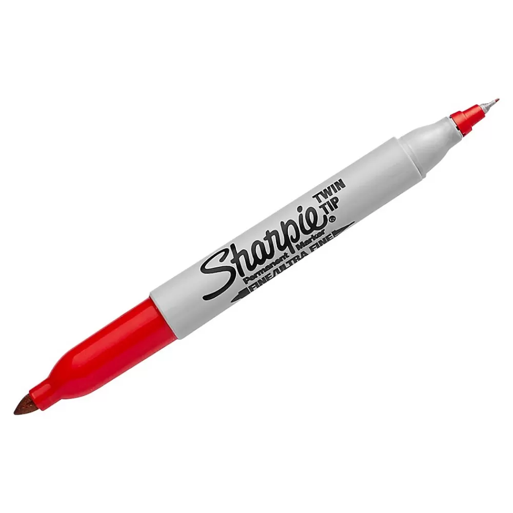 Sharpie Markers<Permanent Marker, Twin Tip, (32002)