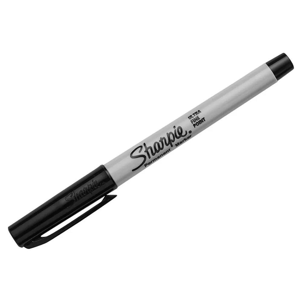 Sharpie Markers<Permanent Markers, Ultra Fine Tip, Black, 36/Pack (2082960)