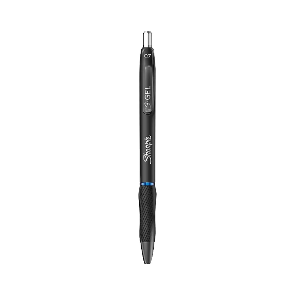 Sharpie Pens<S-Gel Retractable Gel Pen, Medium Point, Blue Ink (2096184)