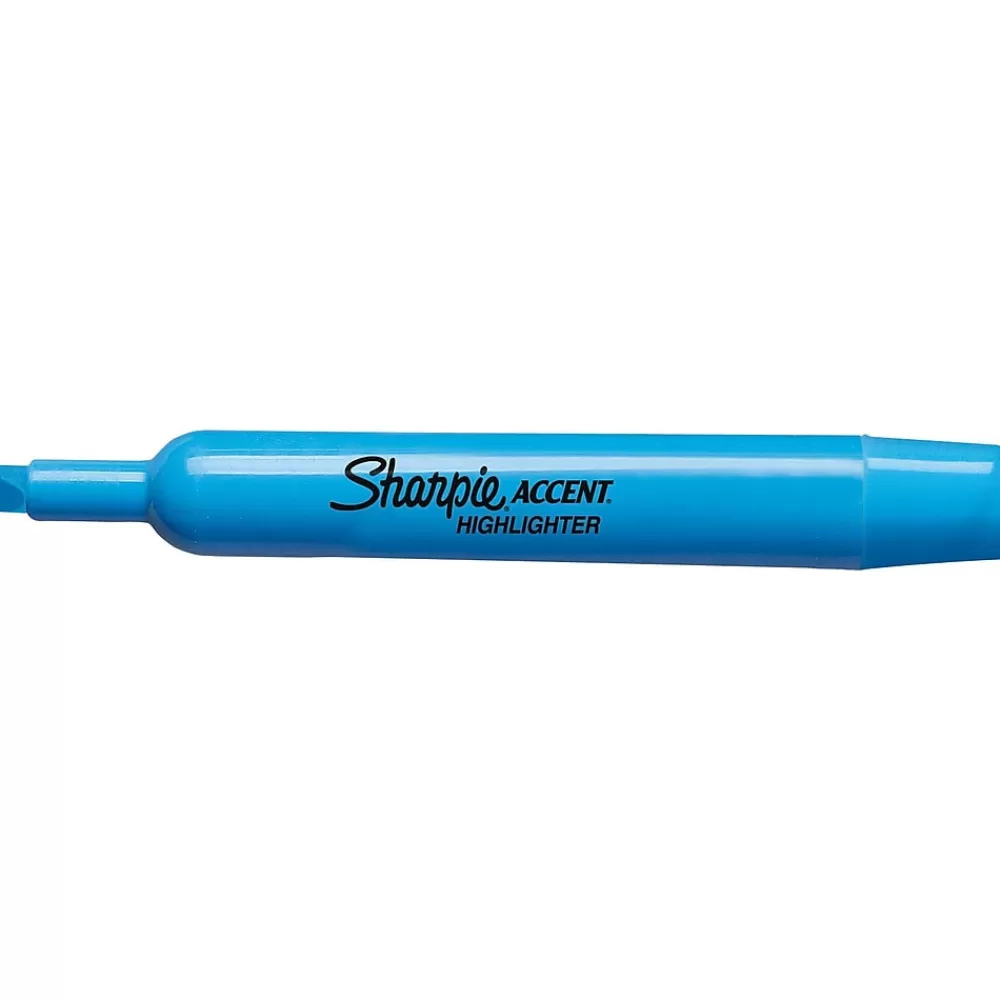 Sharpie Highlighters<Tank Highlighter, Chisel Tip, Blue (25010)