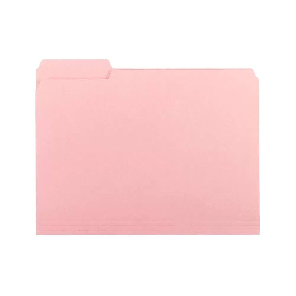 Smead Hanging File Folders<Interior File Folders, 1/3- Cut Tab, Letter Size, , 100/Box (10263)