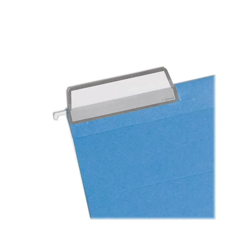 Smead Hanging File Folders<ProTab 10% Recycled Hanging File Folder, 3-Tab, Letter Size, Blue, 20/Box (64210)