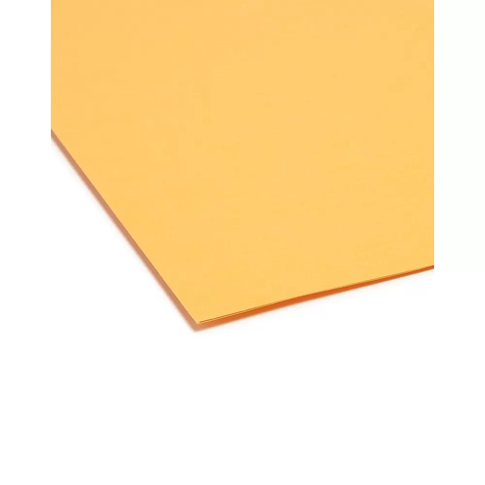 Smead File Folders<Reinforced File Folder, 3 Tab, Letter Size, , 100/Box (12234)
