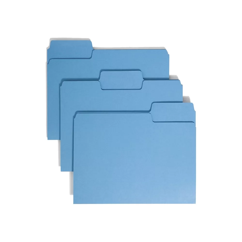 Smead File Folders<SuperTab File Folder, Oversized 1/3-Cut Tab, Letter Size, , 100/Box (11986)