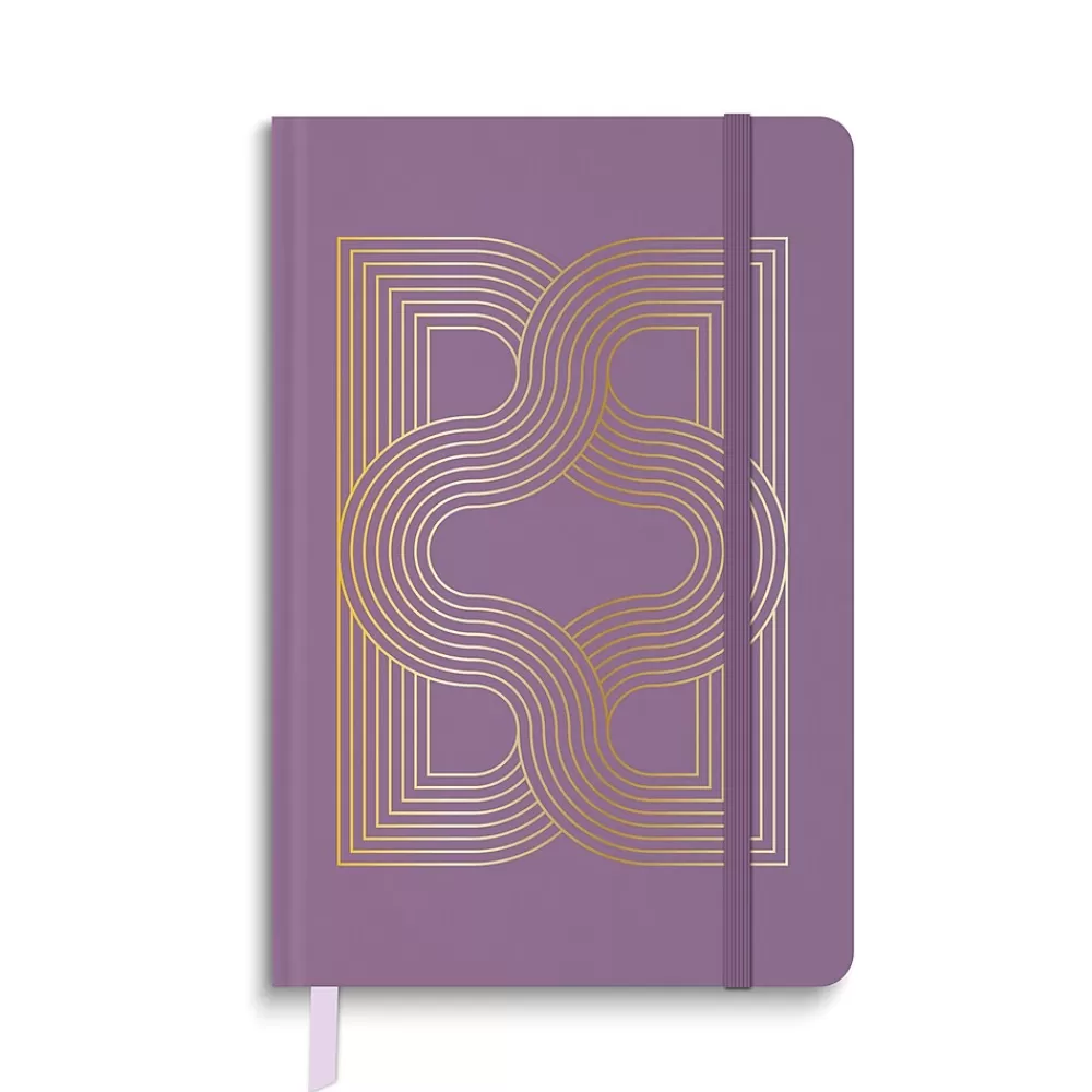 Southworth Journals<Elegant Geo Journal, 5.5" x 8.25", Assorted Colors, 128 Pages, 3/Pack (91553)