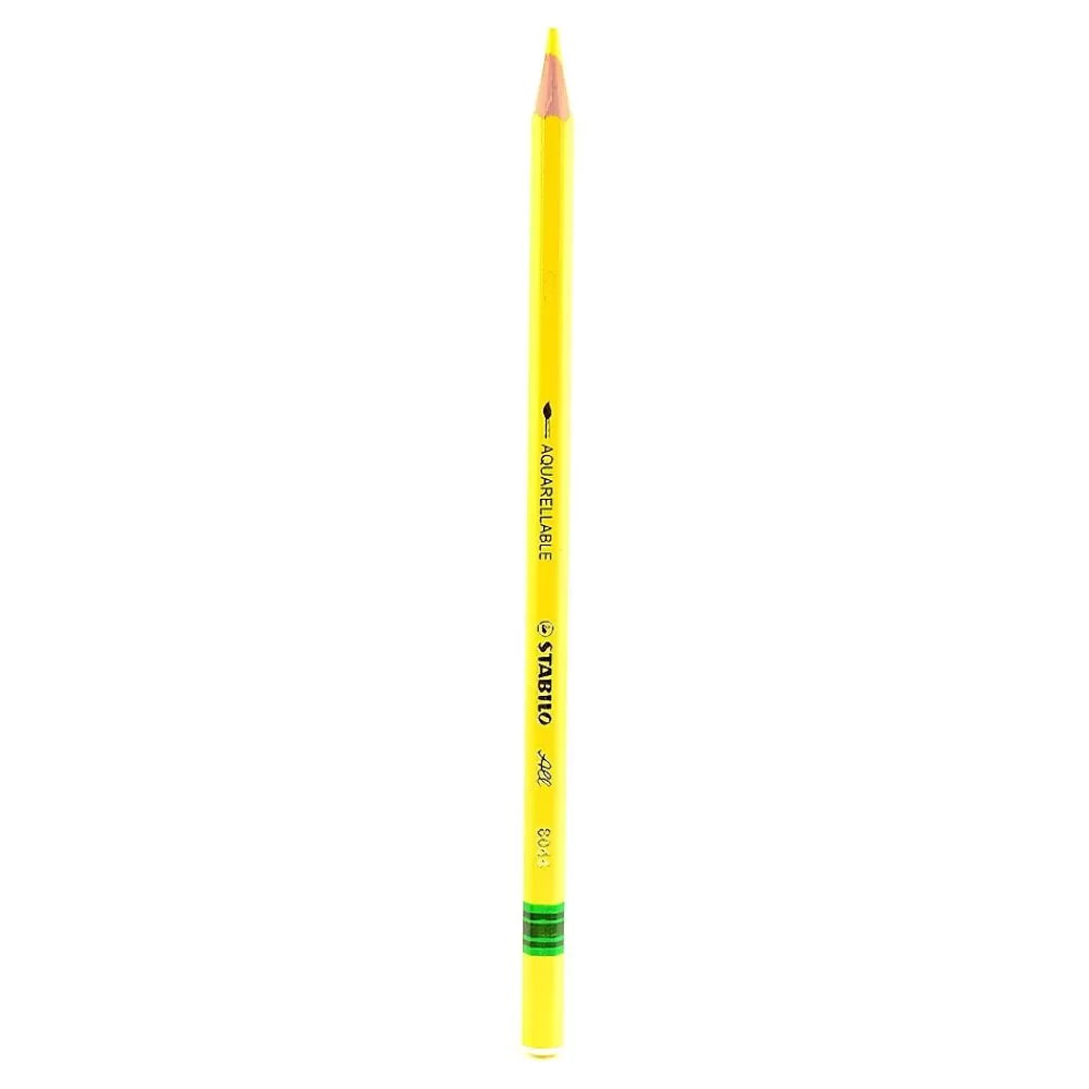 Stabilo Pencils<All Pencil, Yellow, 24/Pack