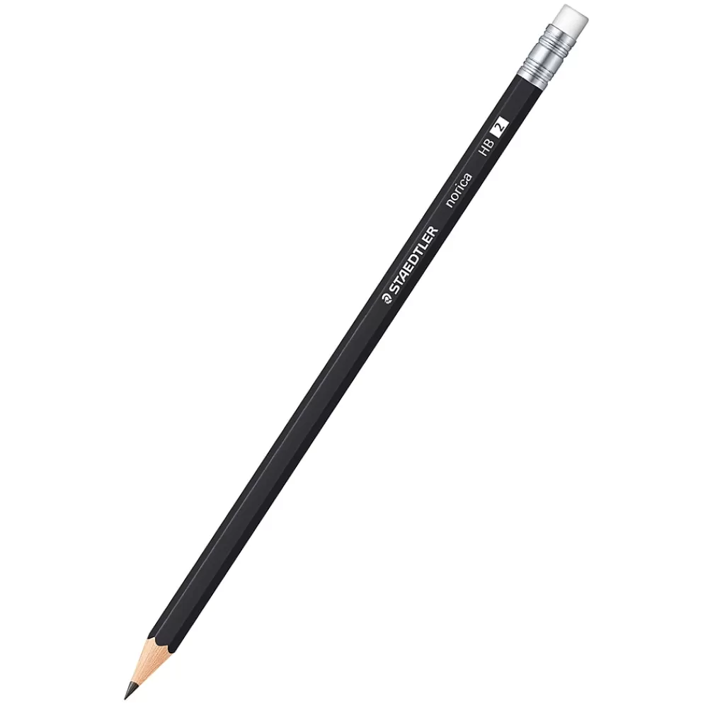 Staedtler Pencils<Norica Pre-Sharpened Wooden Pencil, 2mm, #2 Medium Lead, 3 Dozen (132 49CB36X)