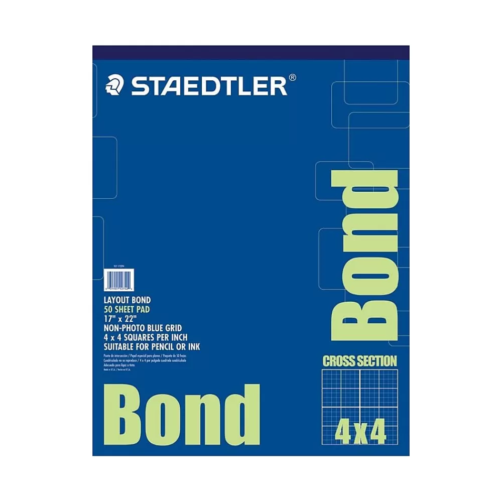 Staedtler Notepads<Translucent Cross Sec 17 x 20 50 Sht