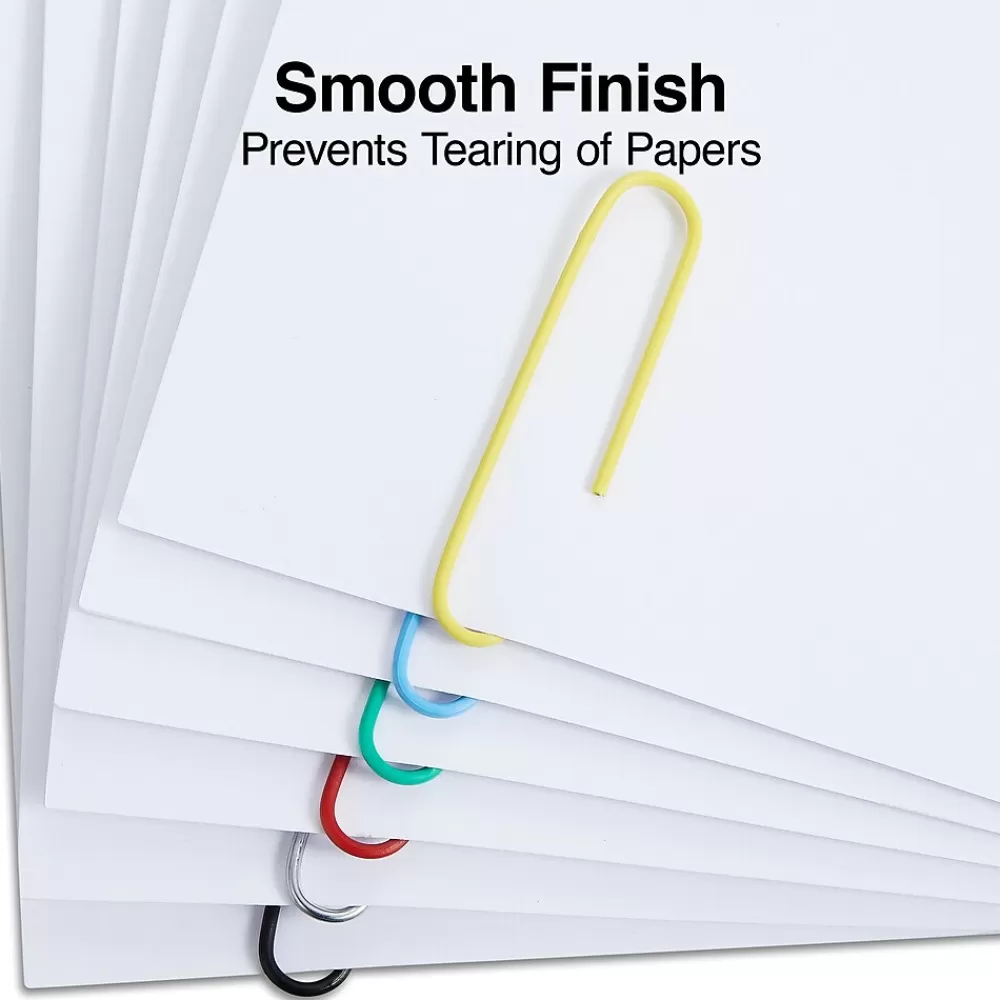 Staples Clips & Fasteners<#1 Paper Clips, Assorted Colors, 1000 Clips/Pack (ST40636/10590)