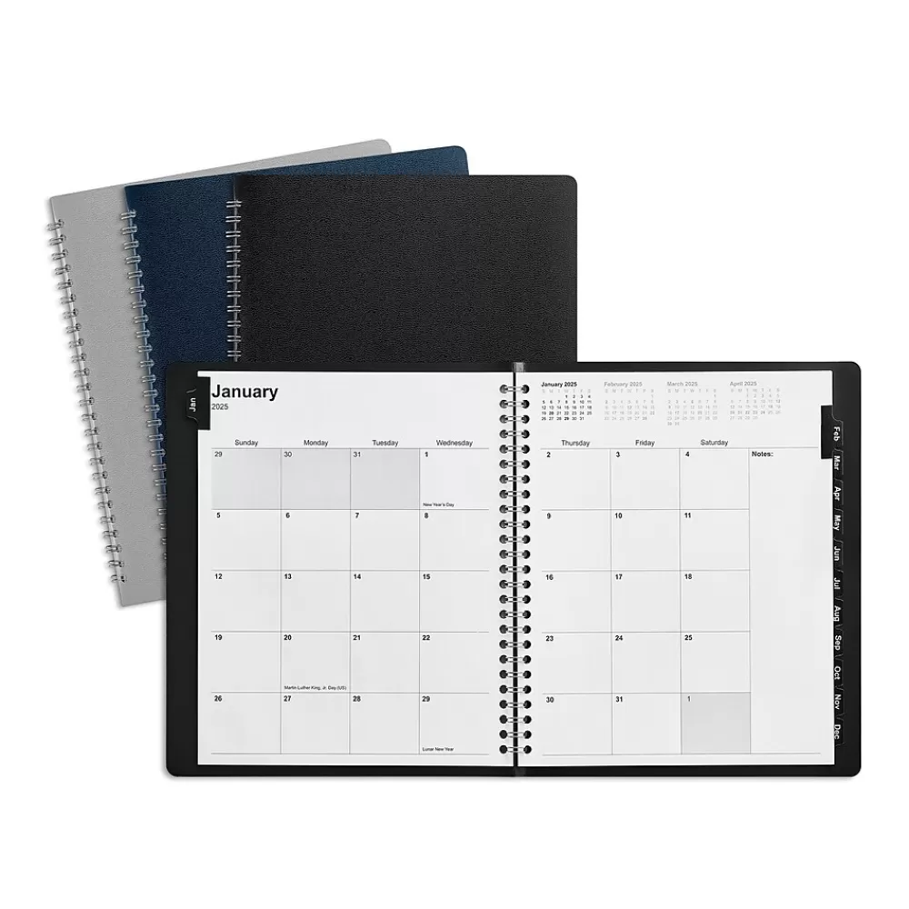 Staples 2025 Planners<2025 7" x 9" Monthly Planner, Assorted Colors (ST12942-25)