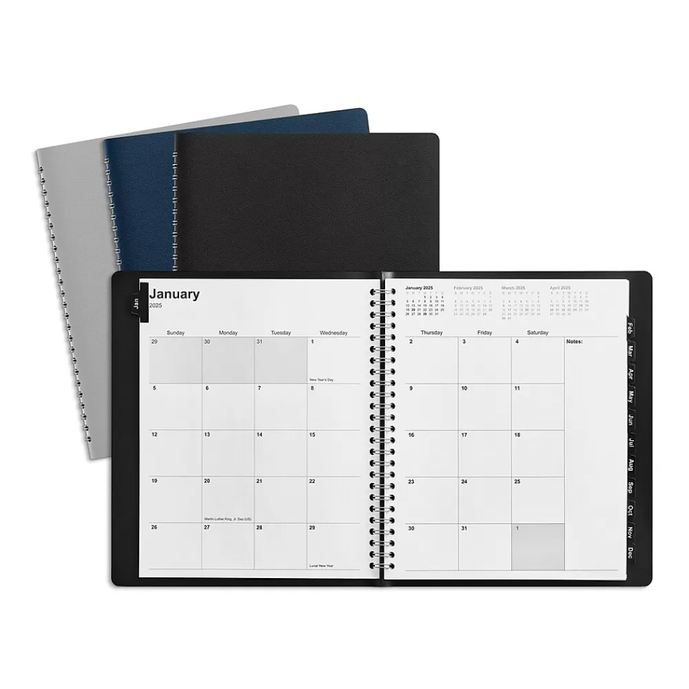 Staples 2025 Planners<2025 7" x 9" Weekly & Monthly Planner, Assorted Colors (ST12944-25)